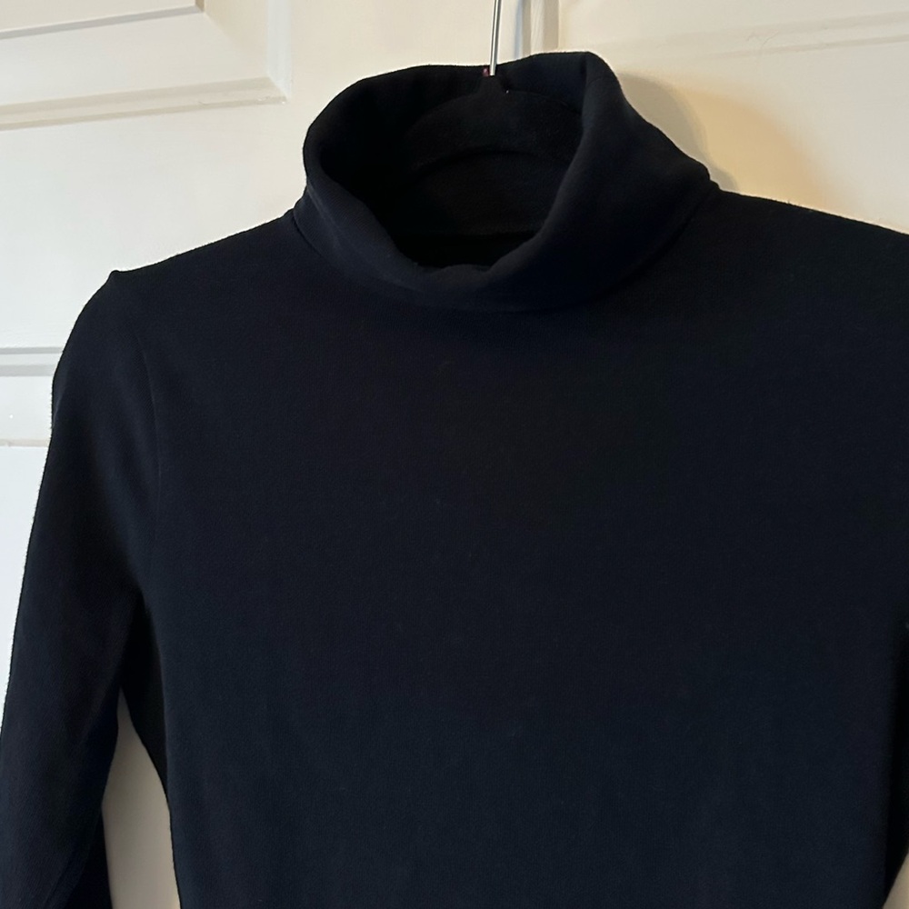 Madewell Black Turtleneck Sweater Bodysuit